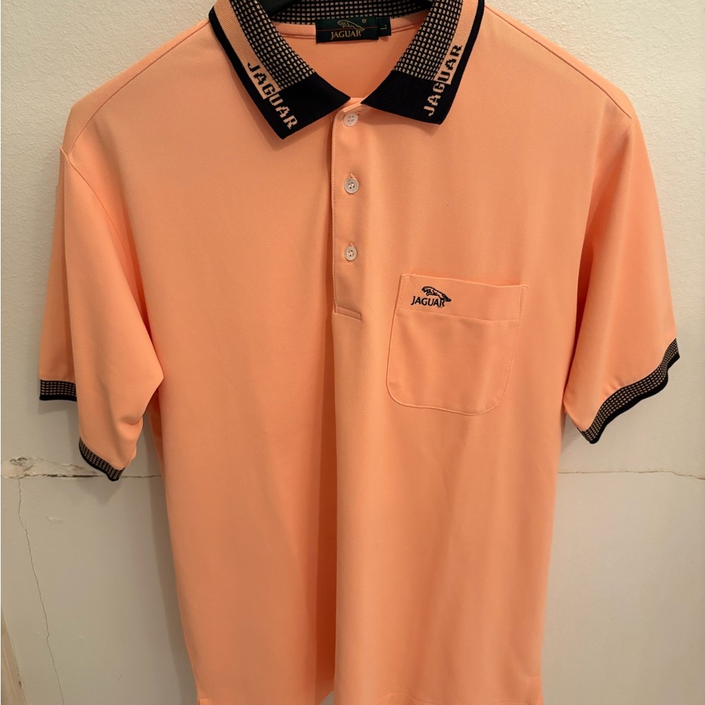 Jaguar Men’s Polo Shirt - Orange - Large